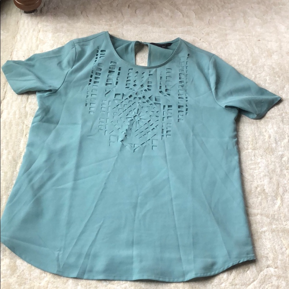 Banana republic seafoam shirt